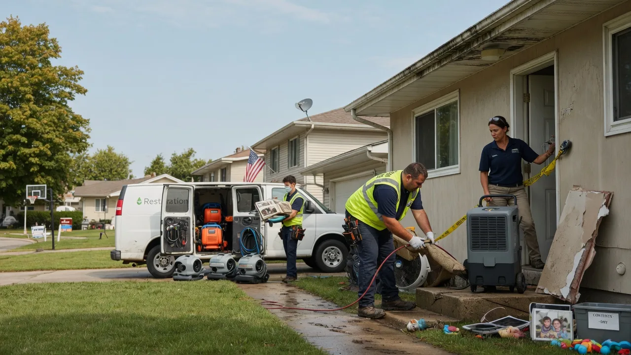 Water Damage Restoration in Stockertown, PA near me